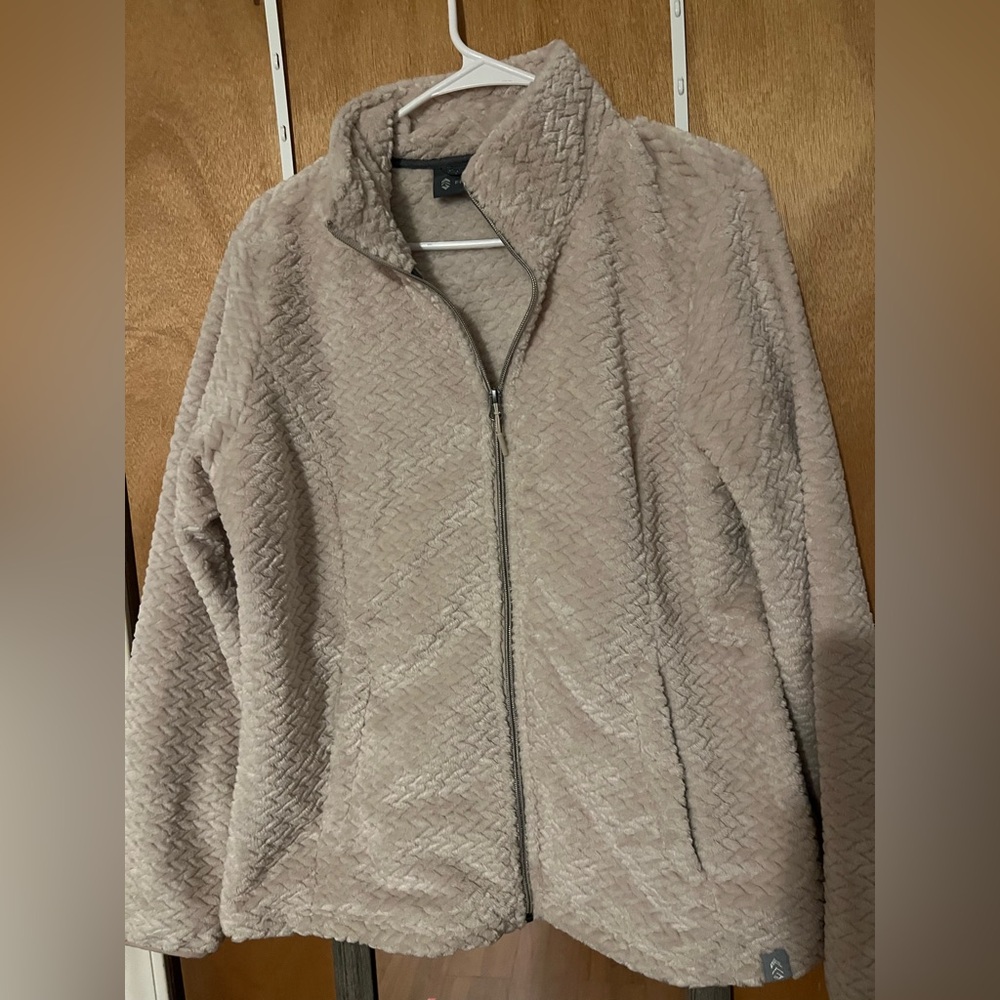 Free Country Women's Cream Teddy Jacket